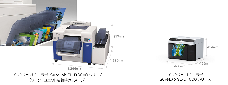 インクジェットミニラボ SureLab SL-D1000series