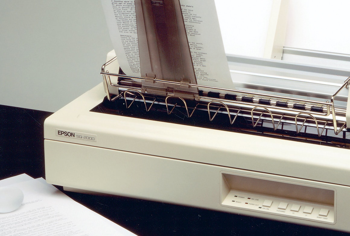 Epson's proprietary Micro Piezo inkjet technology